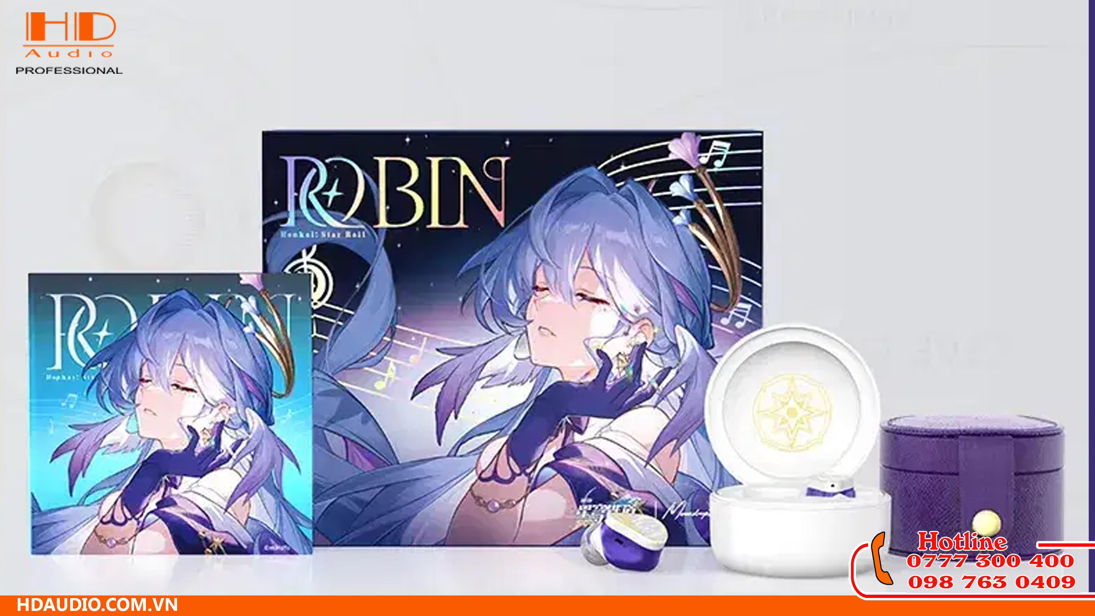 Tai nghe Moondrop Robin- Moondrop X Honkai Star Rail ROBIN